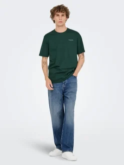 ONSFADE Medelhög midja Lös passform Jeans