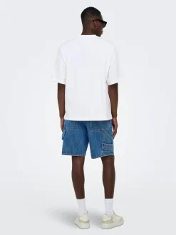 ONSFADE Medelhög midja Lös passform Shorts