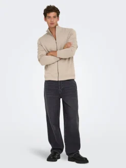 ONSFADE Medelhög midja Lös passform Jeans