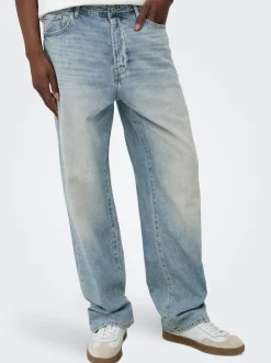 ONSFADE Medelhög midja Lös passform Jeans