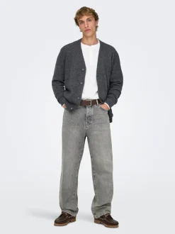 ONSFADE Medelhög midja Lös passform Jeans