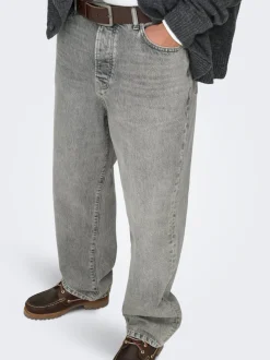ONSFADE Medelhög midja Lös passform Jeans