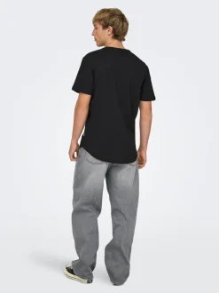 ONSFADE Medelhög midja Lös passform Strecth Jeans