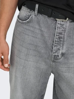 ONSFADE Medelhög midja Lös passform Strecth Jeans