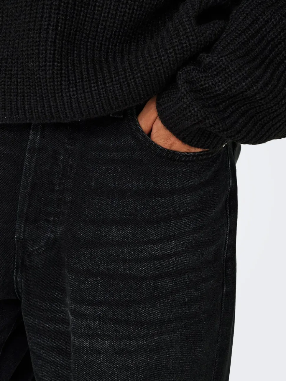 ONSFADE Medelhög midja Lös passform Jeans