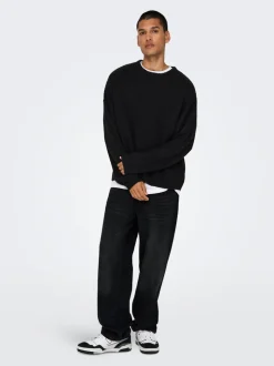 ONSFADE Medelhög midja Lös passform Jeans