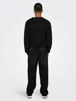 ONSFADE Medelhög midja Lös passform Jeans
