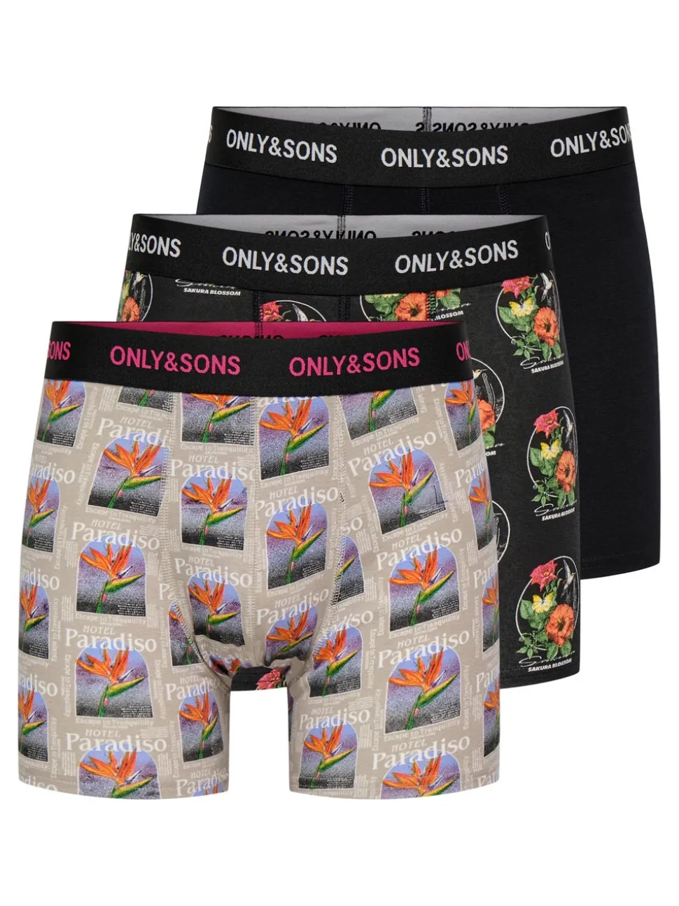 ONSFITZ 3-pack Boxertrosor