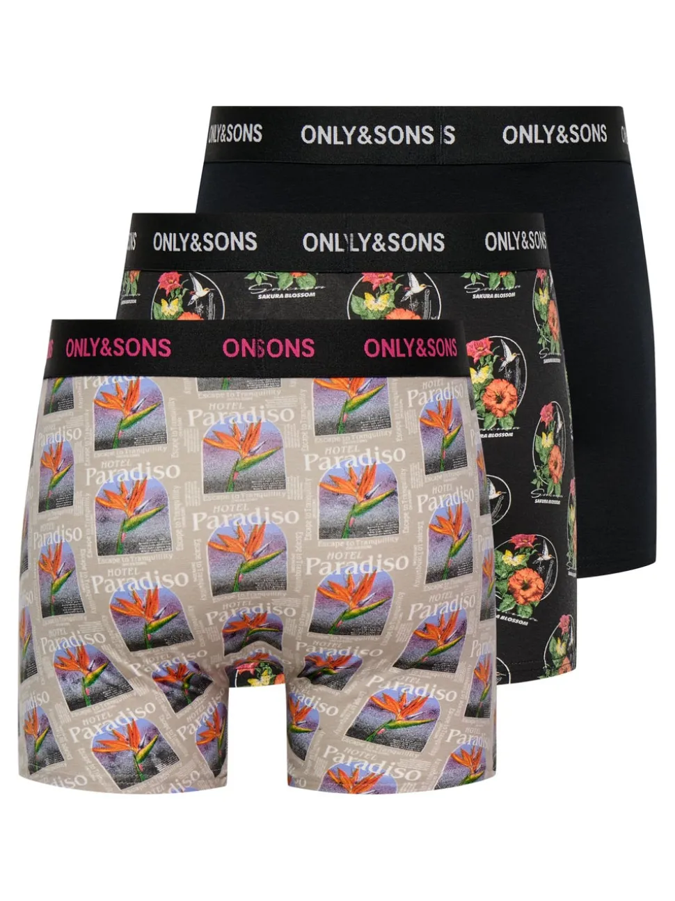 ONSFITZ 3-pack Boxertrosor