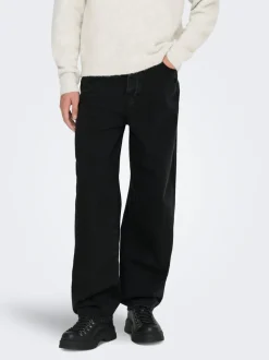 ONSFIVE Medelhög midja Baggy Fit Jeans