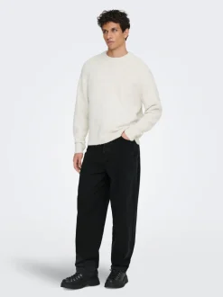ONSFIVE Medelhög midja Baggy Fit Jeans