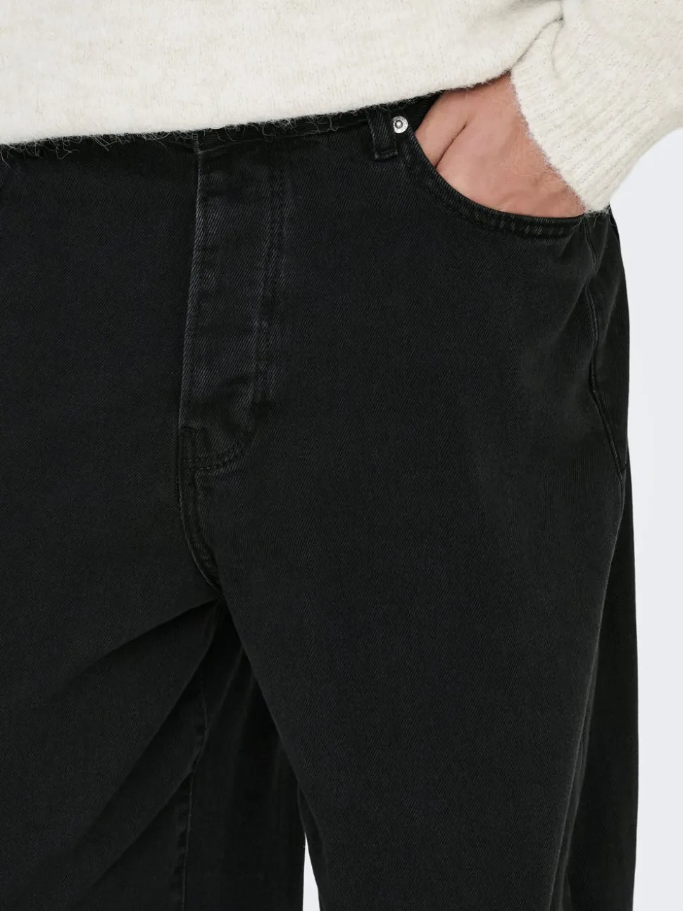 ONSFIVE Medelhög midja Baggy Fit Jeans