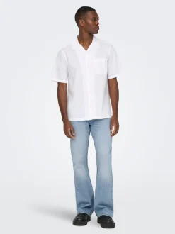 ONSGIBB Medelhög midja Bootcut Fit Jeans