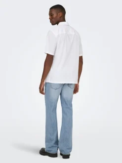 ONSGIBB Medelhög midja Bootcut Fit Jeans