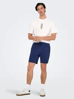ONSKIAN Medelhög midja Rak passform Shorts