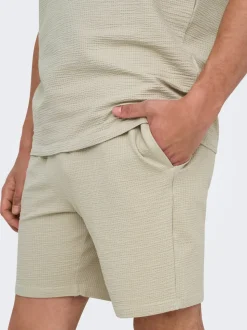 ONSKIAN Medelhög midja Rak passform Shorts