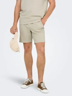 ONSKIAN Medelhög midja Rak passform Shorts