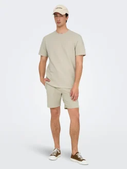 ONSKIAN Medelhög midja Rak passform Shorts