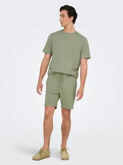 ONSKIAN Medelhög midja Rak passform Shorts
