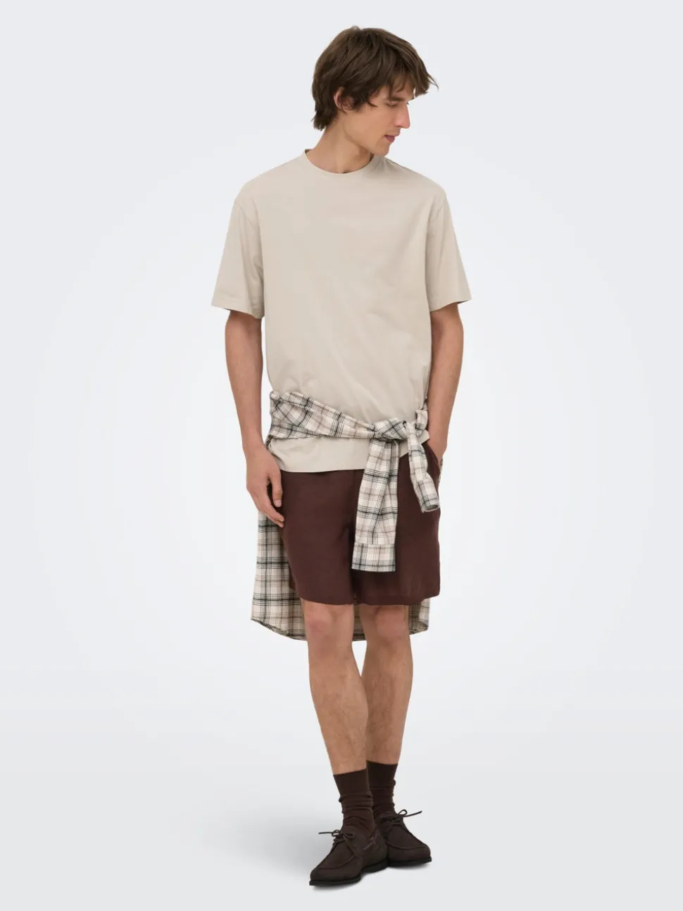 ONSLAURENCE Normal passform Linne Shorts