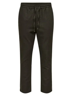 ONSLINUS Avsmalnande passform Linne Jogger