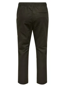 ONSLINUS Avsmalnande passform Linne Jogger