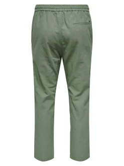 ONSLINUS Avsmalnande passform Linne Jogger