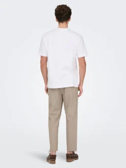ONSLINUS Avsmalnande passform Linne Jogger