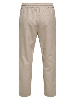 ONSLINUS Avsmalnande passform Linne Jogger