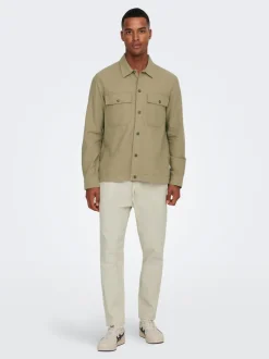 ONSLINUS Avsmalnande passform Linne Jogger