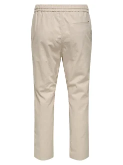 ONSLINUS Avsmalnande passform Linne Jogger