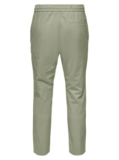 ONSLINUS Avsmalnande passform Linne Jogger