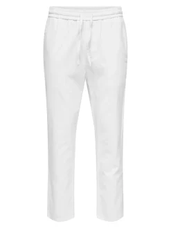 ONSLINUS Avsmalnande passform Linne Jogger