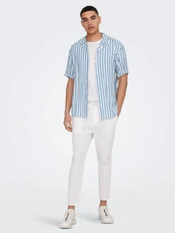 ONSLINUS Avsmalnande passform Linne Jogger