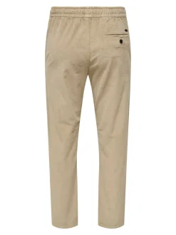 ONSLINUS Manchesterbyxor med tapered fit
