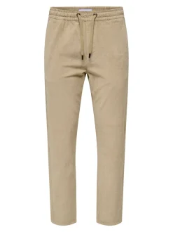 ONSLINUS Manchesterbyxor med tapered fit
