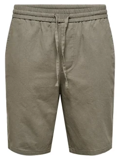 ONSLINUS Normal passform Linne Shorts