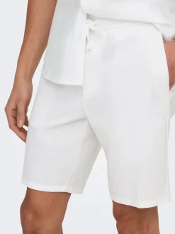 ONSLINUS Normal passform Linne Shorts
