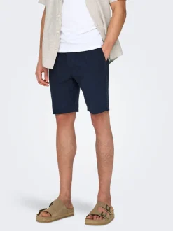 ONSLINUS Normal passform Linne Shorts