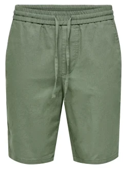 ONSLINUS Normal passform Linne Shorts
