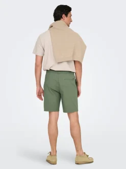ONSLINUS Normal passform Linne Shorts