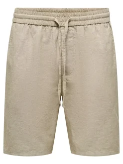 ONSLINUS Normal passform Linne Shorts