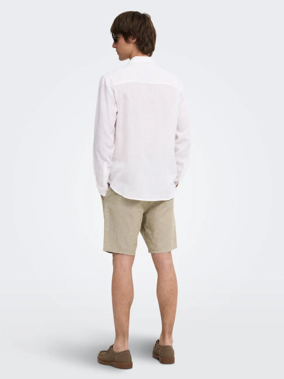 ONSLINUS Normal passform Linne Shorts