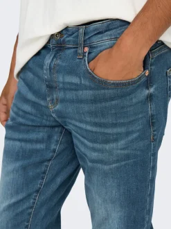 ONSLOOM Låg midja Avsmalnande slim fit Jeans