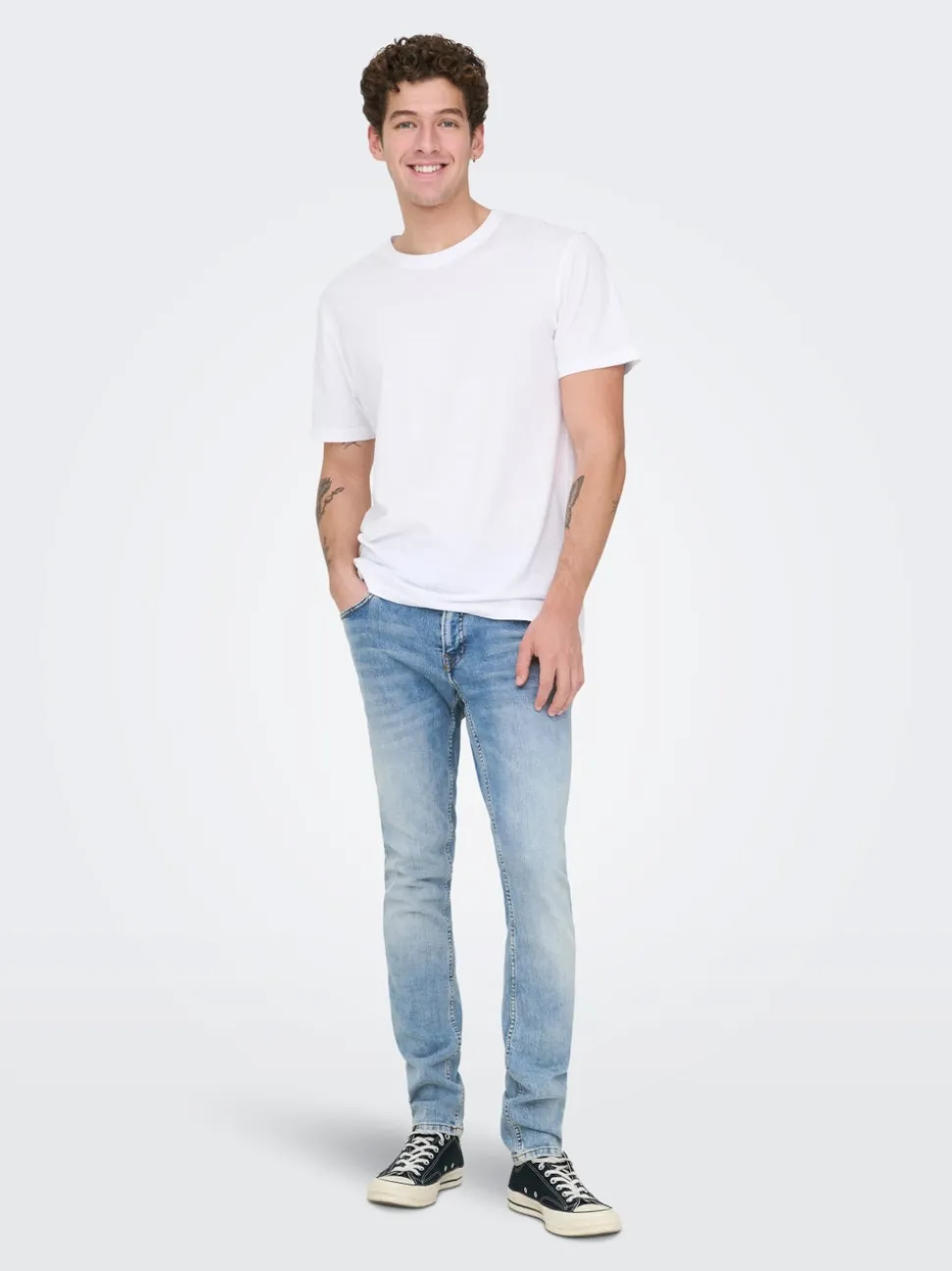 ONSLOOM Låg midja Slim Fit Jeans