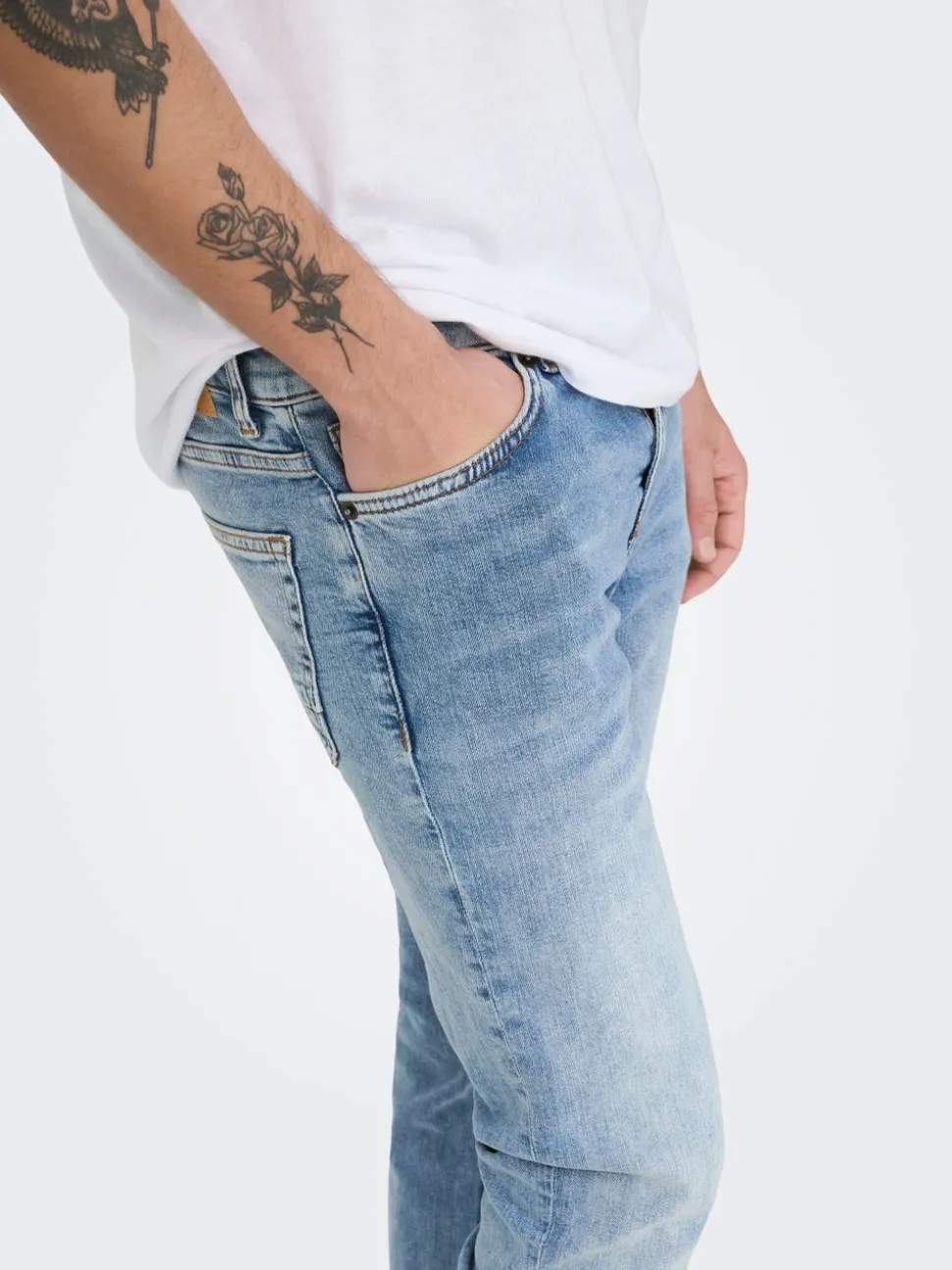 ONSLOOM Låg midja Slim Fit Jeans