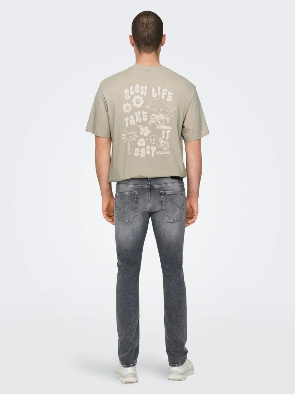 ONSLOOM Låg midja Slim Fit Jeans