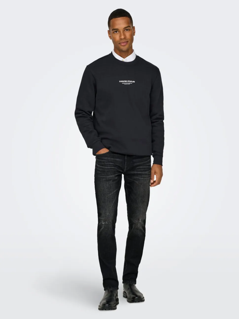 ONSLOOM Låg midja Slim Fit Jeans