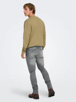 ONSLOOM Låg midja Slim Fit Jeans
