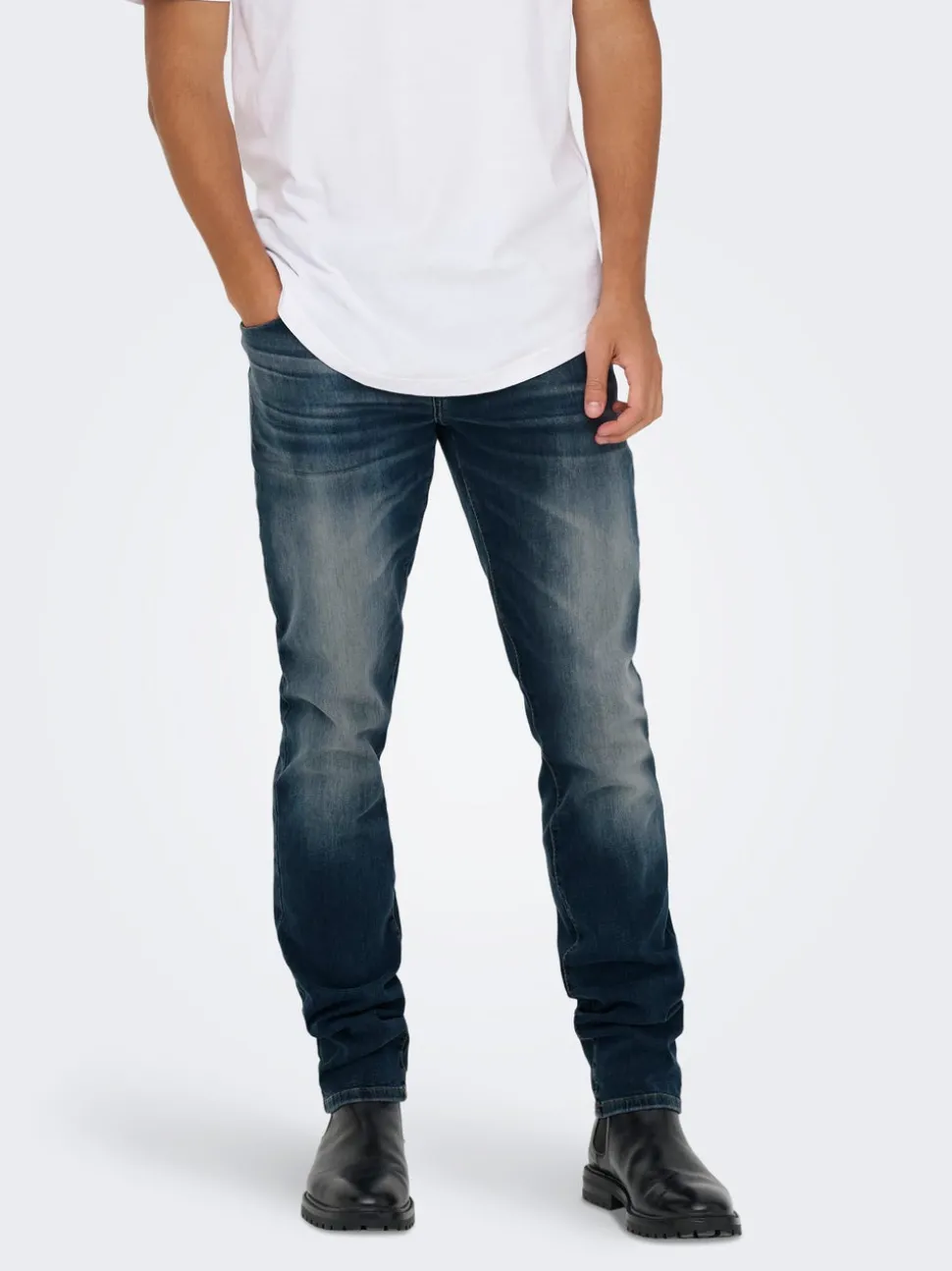 ONSLOOM Låg midja Slim Fit Jeans